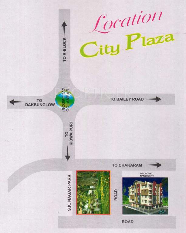 super city builders city plaza Location Plan