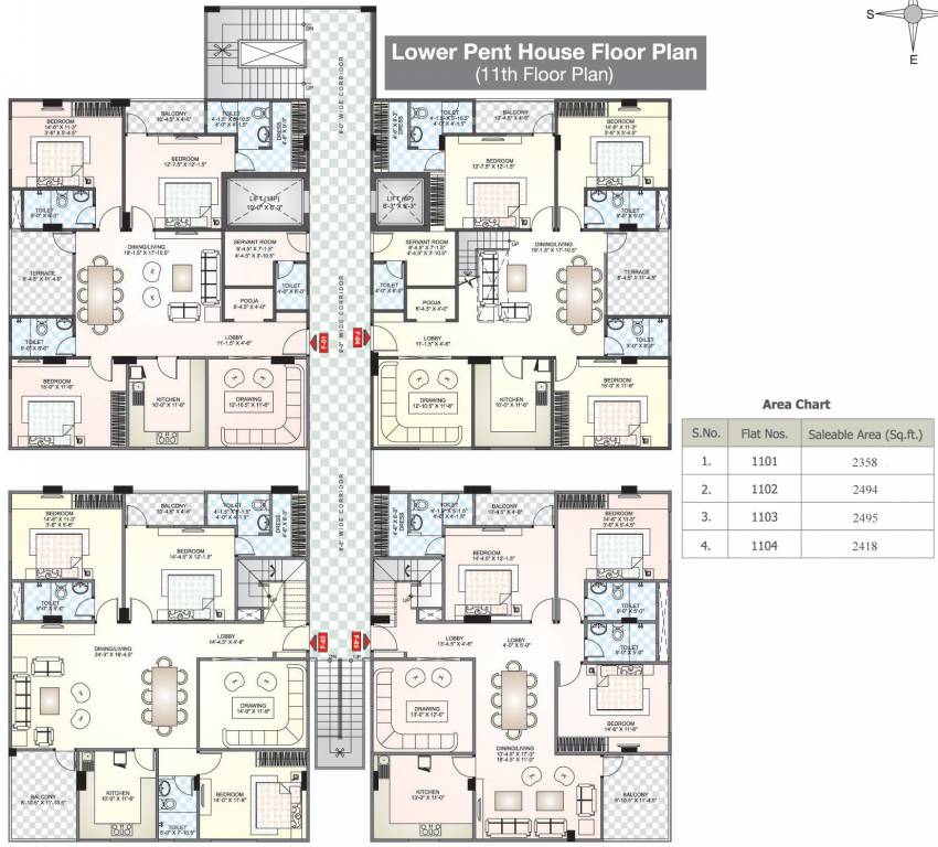 Images for Cluster Plan of Upasna Park West