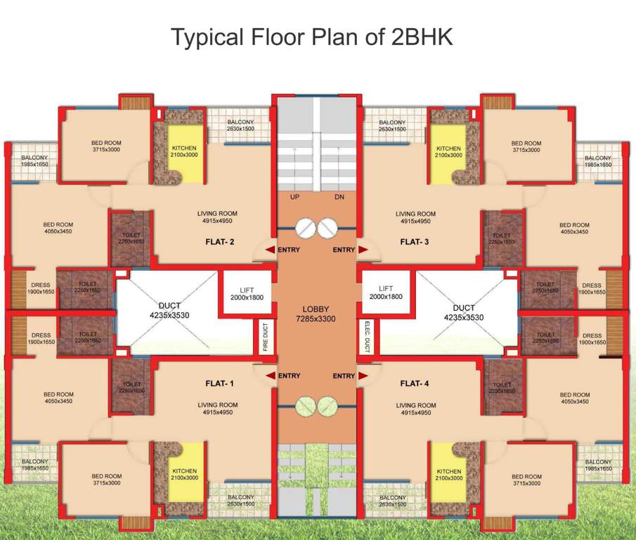  urban greens Block A Cluster Plan