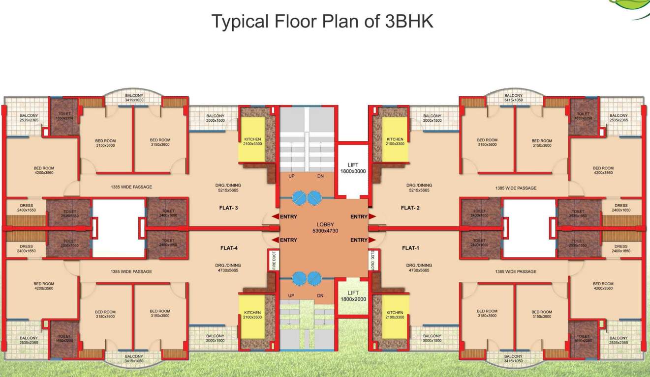  urban greens Block B Cluster Plan
