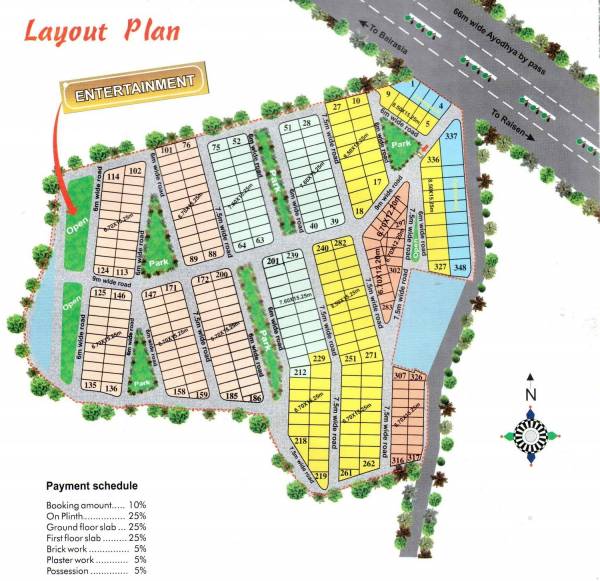  eco-green-park Layout Plan