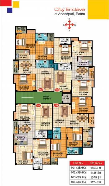 City Enclave Tower Cluster Plan city-enclave City Enclave Tower Cluster Plan