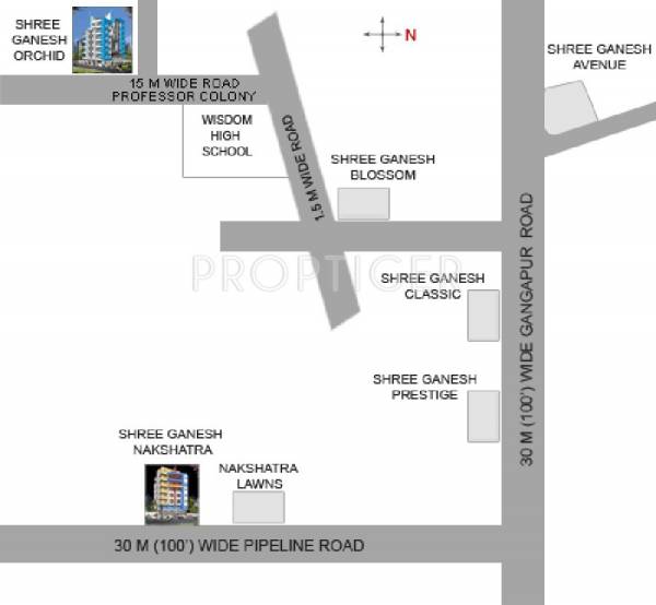 shree-ganesh-constructions orchid Location Plan