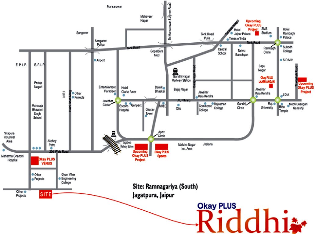 Images for Location Plan of Okay Plus Riddhi