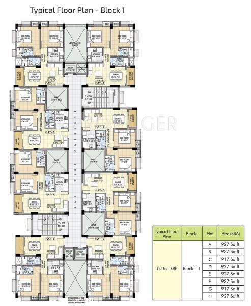 Block 2 Cluster Plan shree-gardens Block 2 Cluster Plan