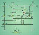 Images for Location Plan of Upasna Uma Residency Images for Location Plan of Upasna Uma Residency