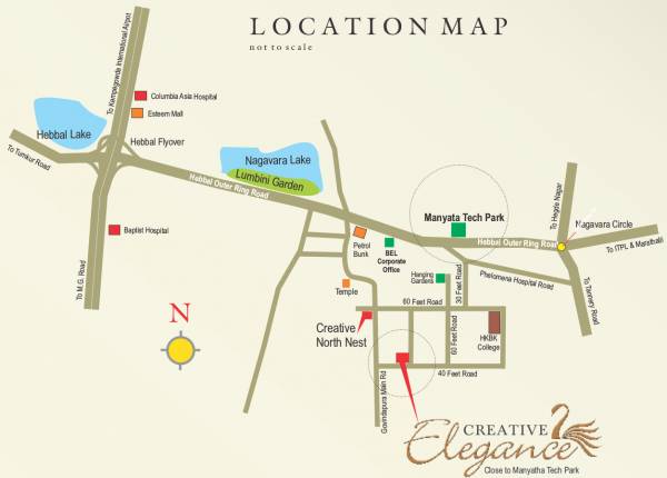  elegance Images for Location Plan of Creative Elegance