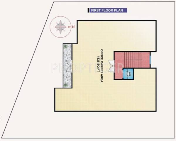 shree-ganesh-constructions nakshatra Nakshatra Cluster Plan for 1st Floor