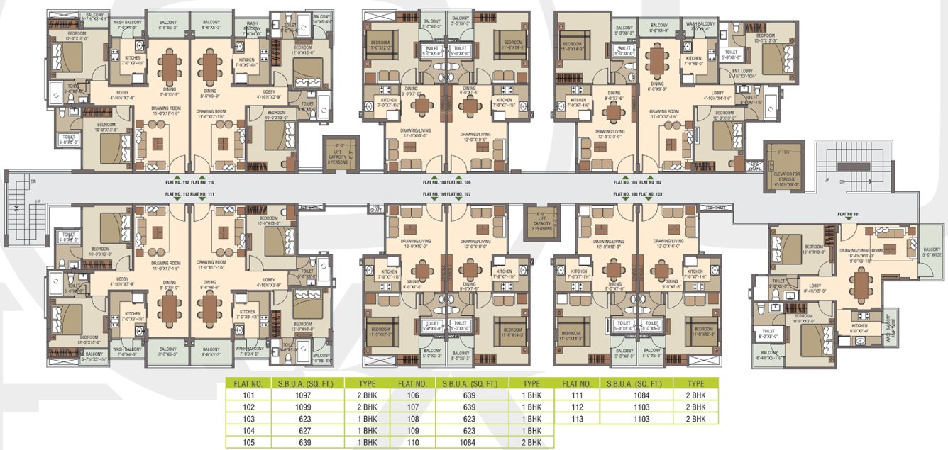 Images for Cluster Plan of Sun Springfields