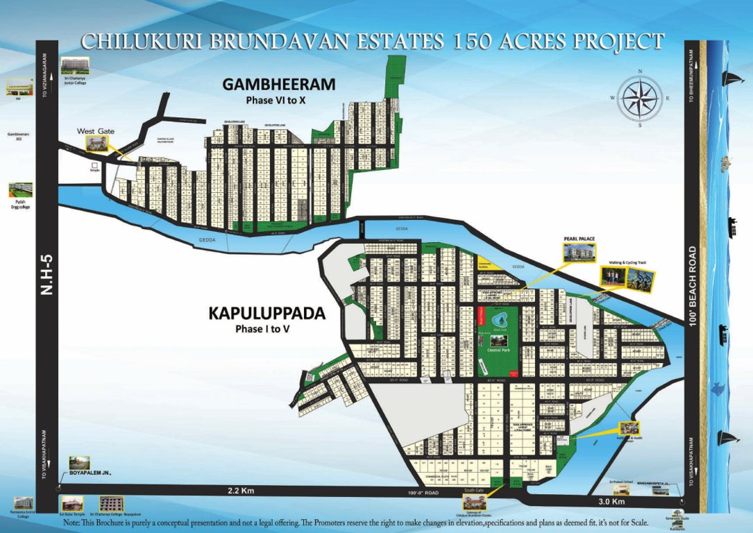  brundavan estates Master Plan