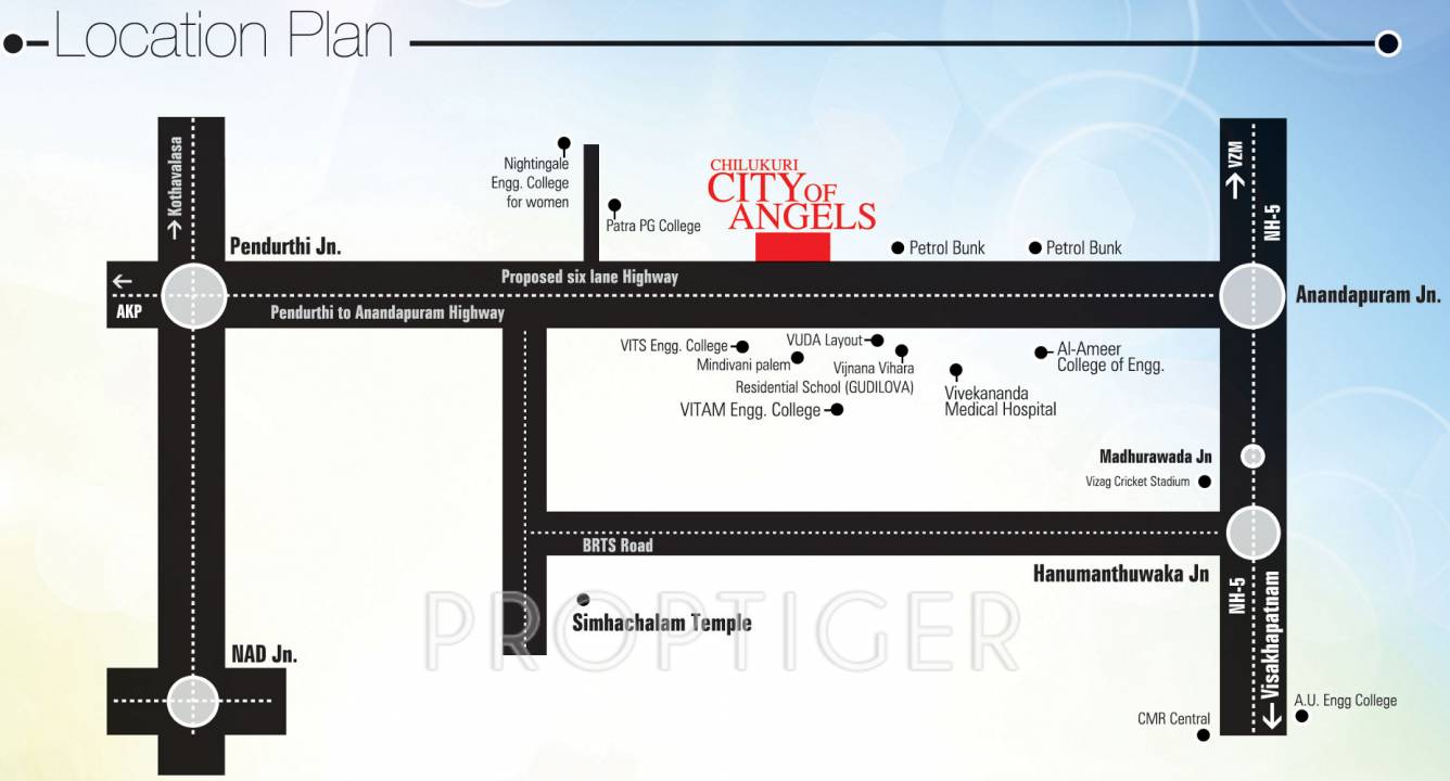 Images for Location Plan of Chilukuri City Of Angles