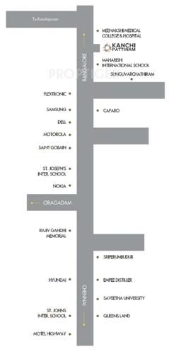  kanchi-pattinam-plots Images for Location Plan of Colorhomes Kanchi Pattinam Plots