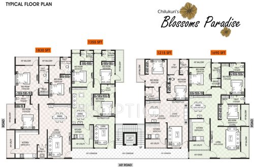 Images for Cluster Plan of Chilukuri Blossoms Paradise