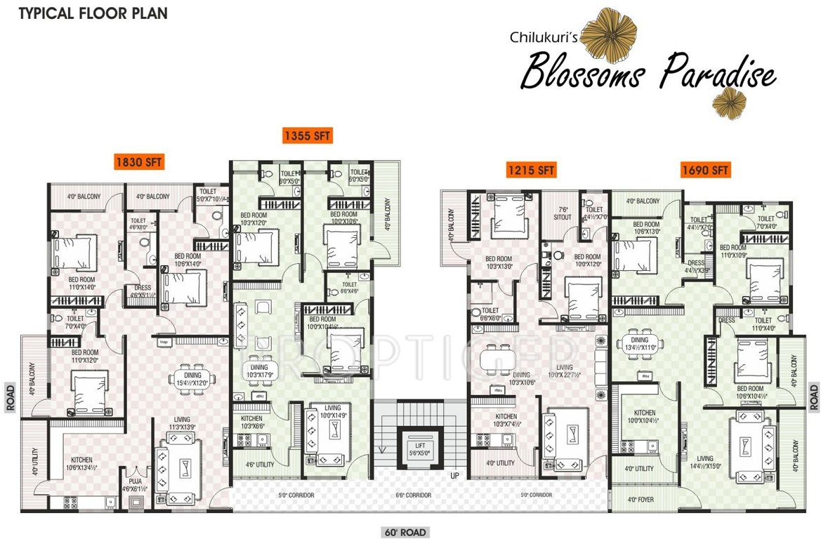 Images for Cluster Plan of Chilukuri Blossoms Paradise