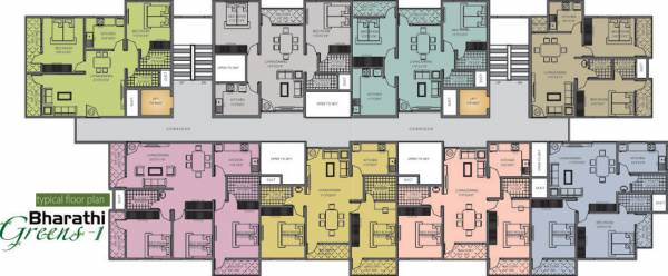 Images for Cluster Plan of Bharathi Bharathi Greens