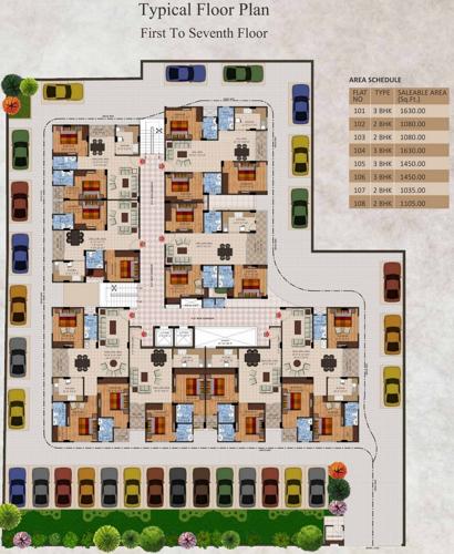 Images for Cluster Plan of Coral Group Golf Green