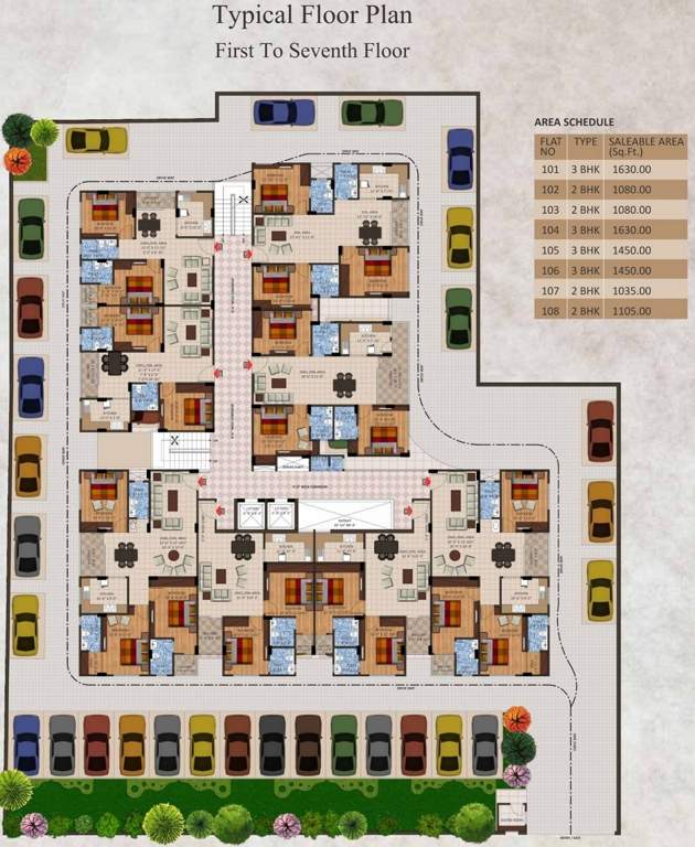 Images for Cluster Plan of Coral Group Golf Green