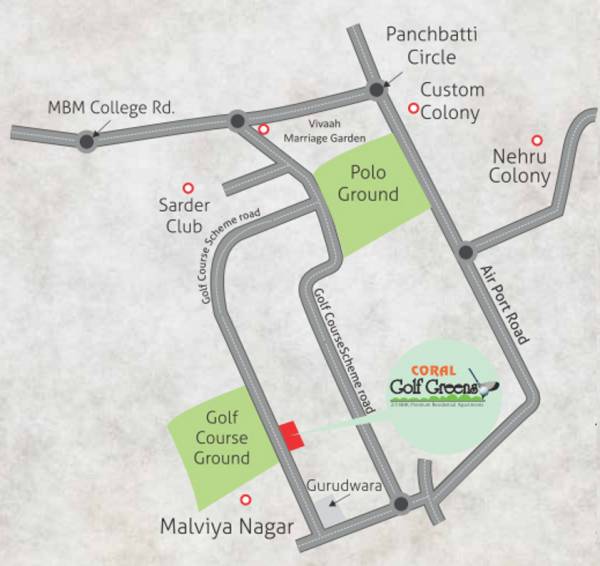 Images for Location Plan of Coral Group Golf Green