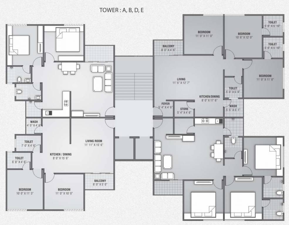 Images for Cluster Plan of Sangani Skyz