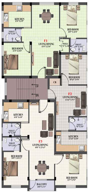 Images for Cluster Plan of Sri Sai Gajalakshmi