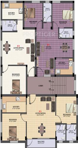  sai-santhanalakshmi Images for Cluster Plan of Sri Sai Santhanalakshmi