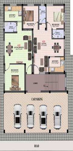  sai-santhanalakshmi Images for Cluster Plan of Sri Sai Santhanalakshmi
