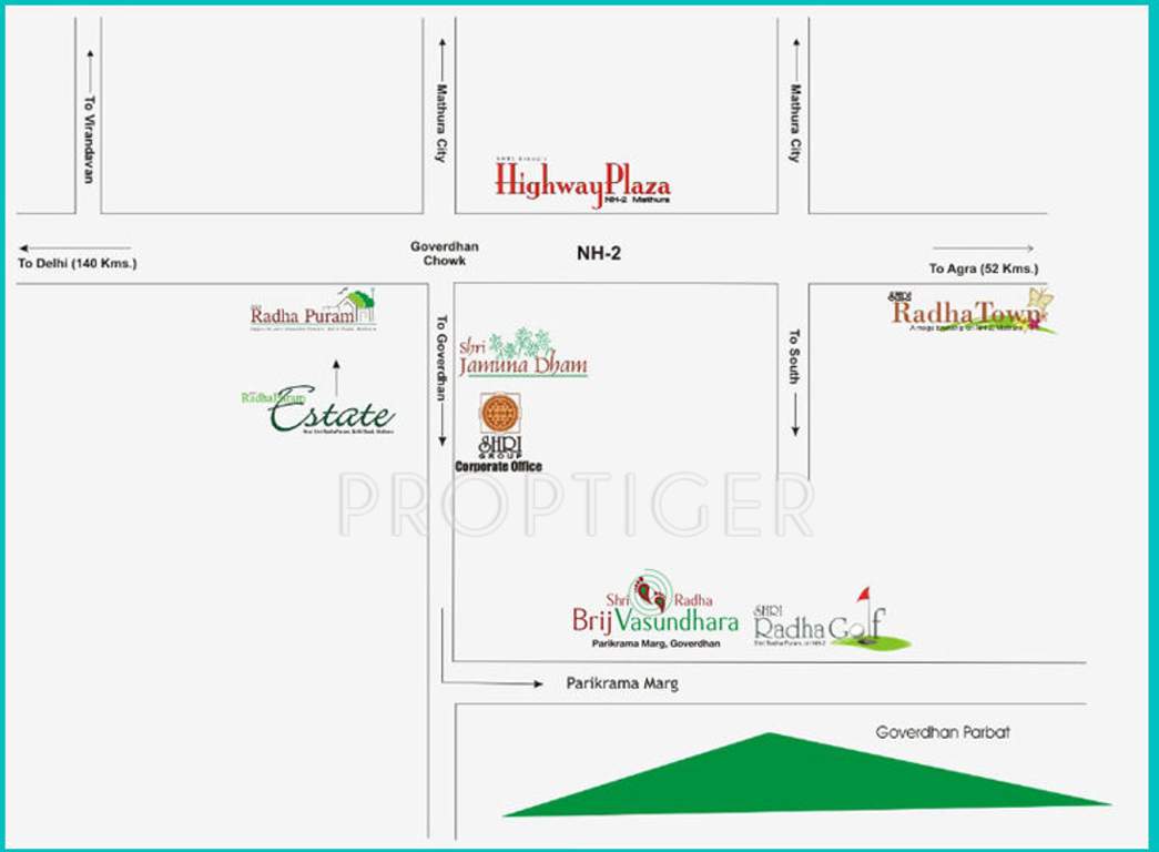 Images for Location Plan of Shri Radha Puram Estate