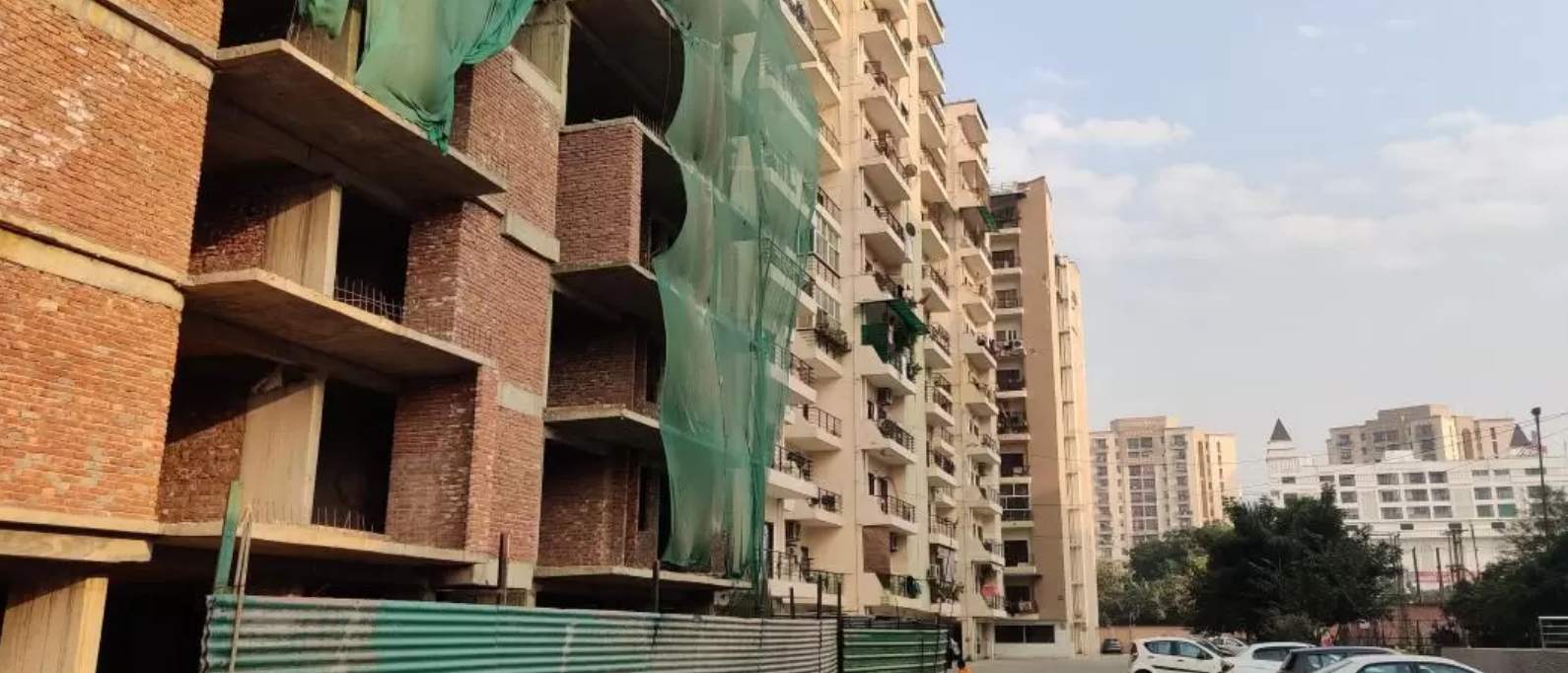 sangwan heights Tower P1 Construction Status Dec 23