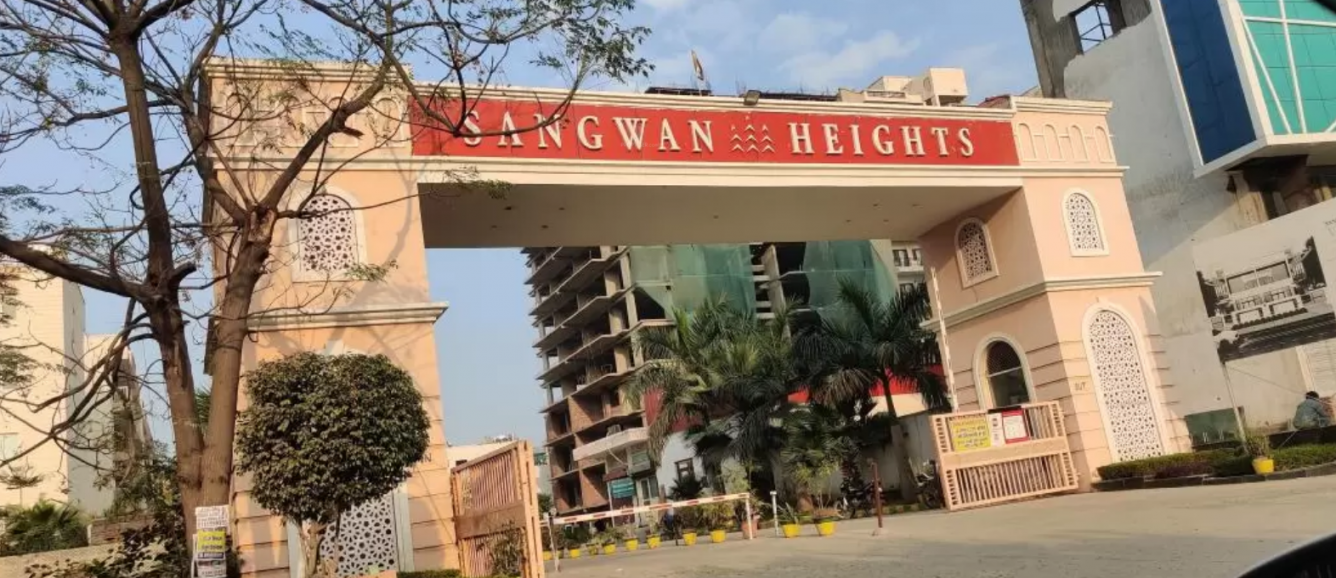 sangwan heights Tower P1 Construction Status Dec 23