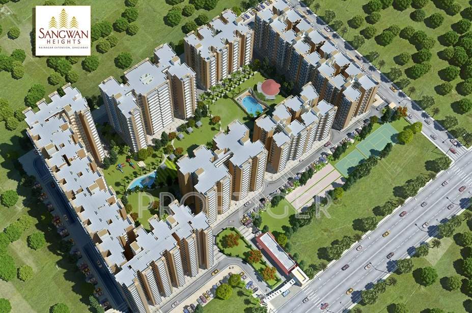 heights Images for Layout Plan of Sangwan Heights