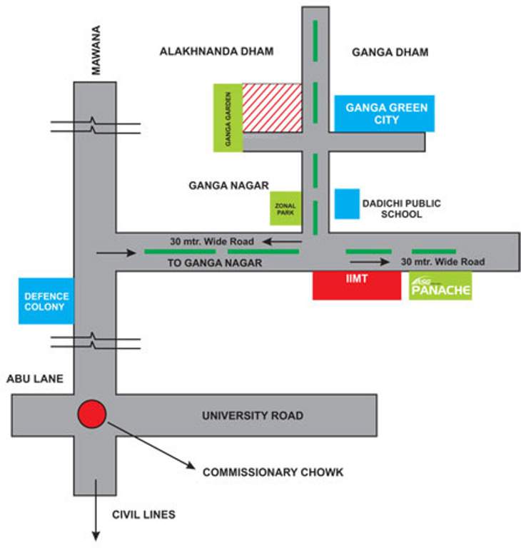 asg panache Images for Location Plan of ASGI Panache
