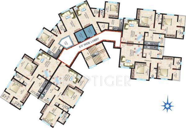  lounge Winter Garden Cluster Plan