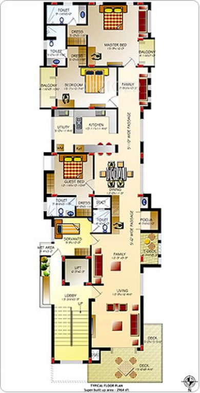 Images for Cluster Plan of Covai Suprabhat