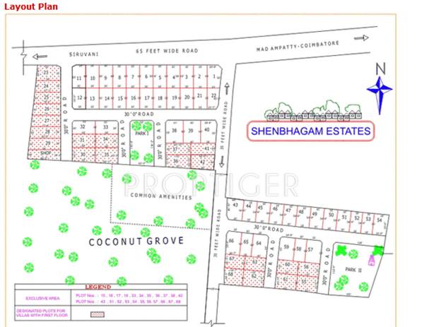 Images for Layout Plan of Covai Shenbagam Estates