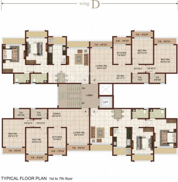 Images for Cluster Plan of Raj Exotica