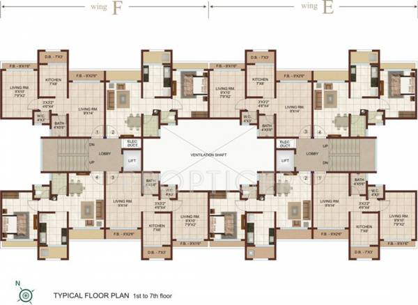 Images for Cluster Plan of Raj Exotica