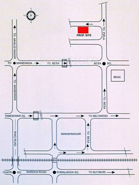Images for Location Plan of Vinit Ashoka Heights 1