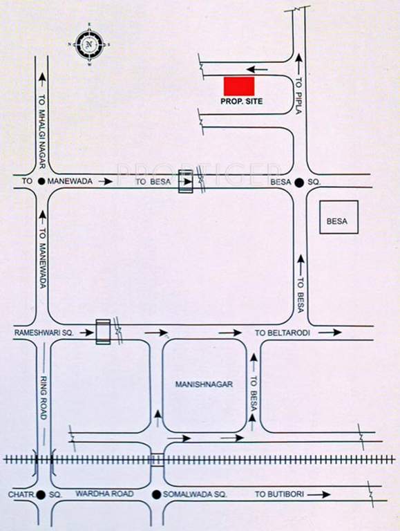 Images for Location Plan of Vinit Ashoka Heights 1