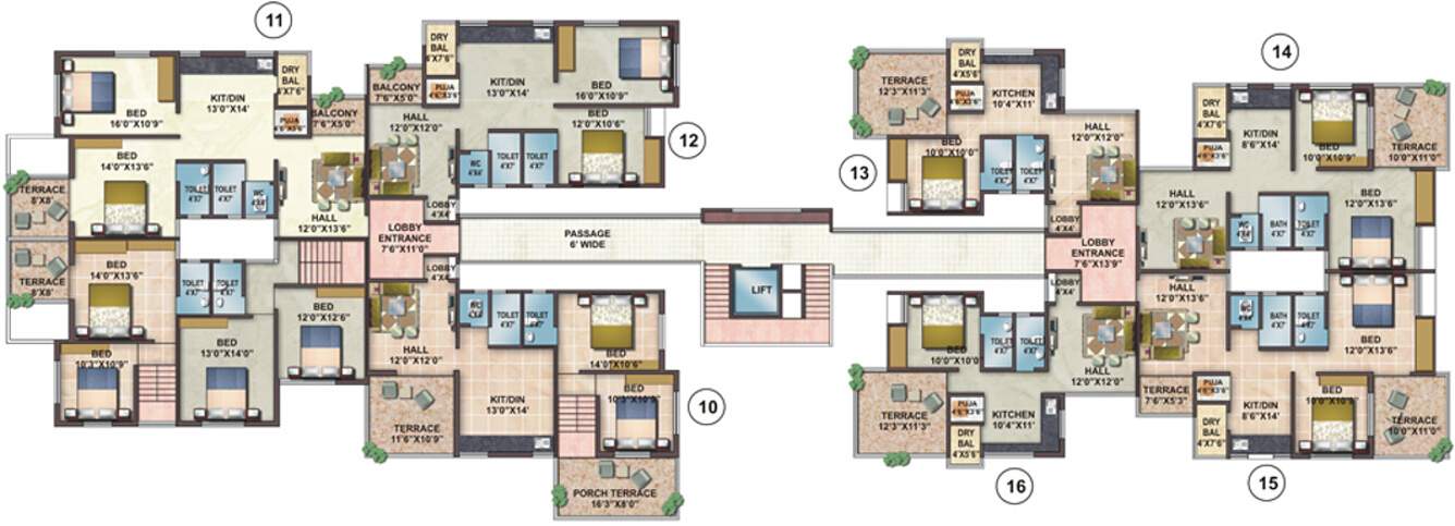Images for Cluster Plan of Shree Apurvai