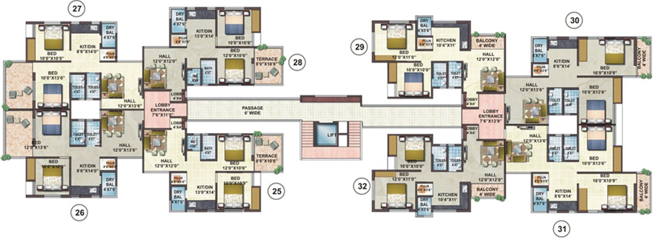 Images for Cluster Plan of Shree Apurvai