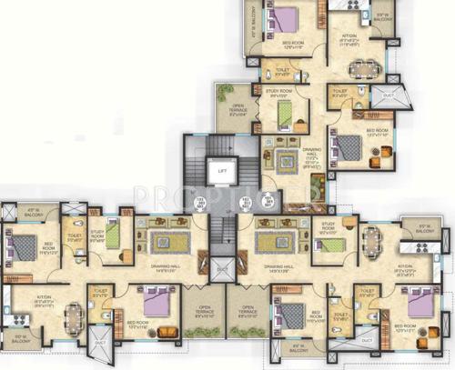  sanman Images for Cluster Plan of Maxx Constructions Sanman