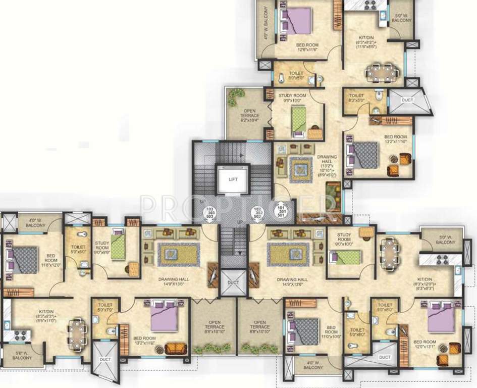 sanman Images for Cluster Plan of Maxx Constructions Sanman