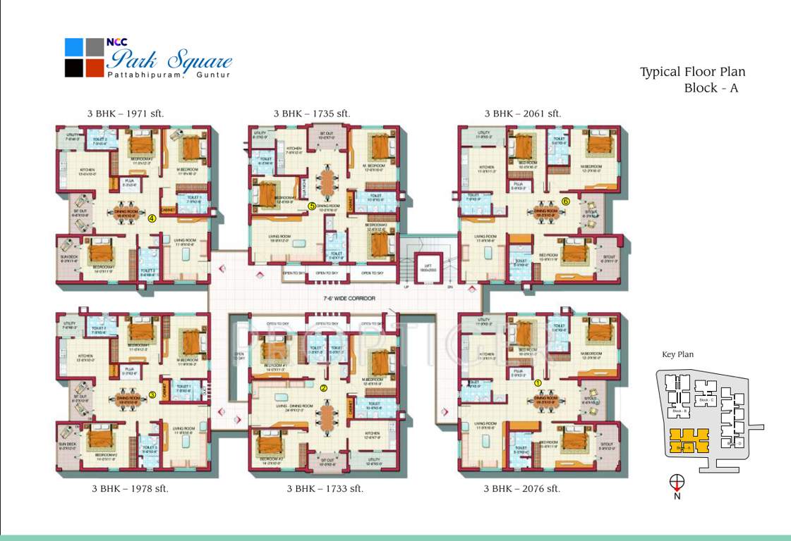 park square Images for Cluster Plan of NCC Park Square