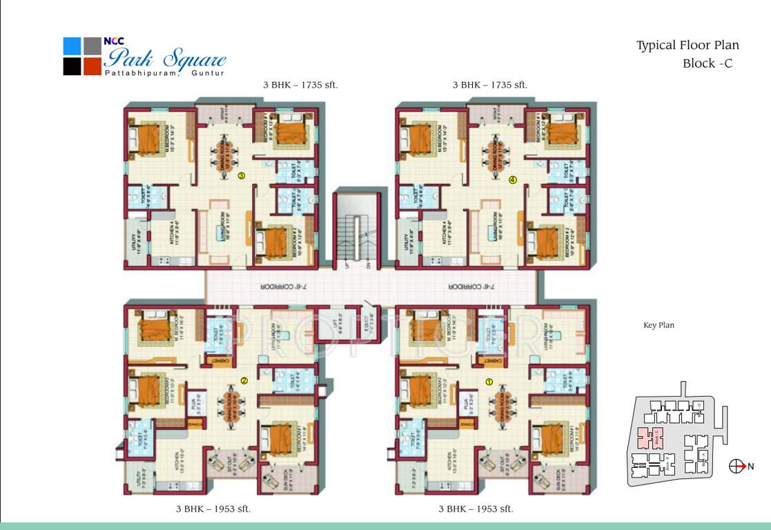 park square Images for Cluster Plan of NCC Park Square