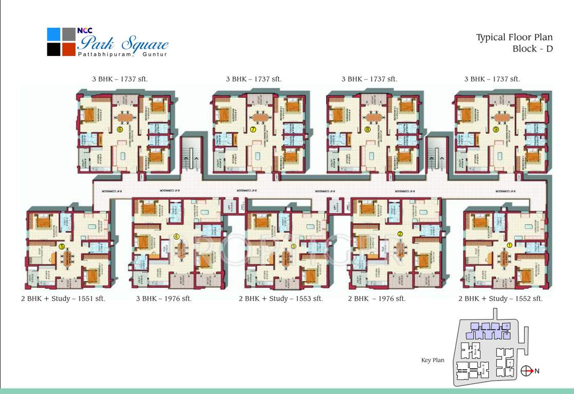 park square Images for Cluster Plan of NCC Park Square