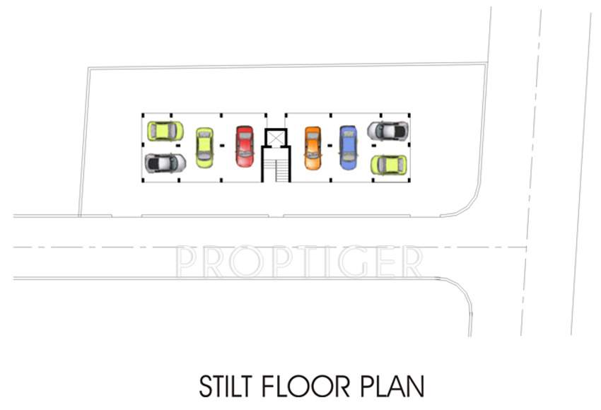 kurtarkar real estate shelter Shelter  Cluster Plan for ground Floor