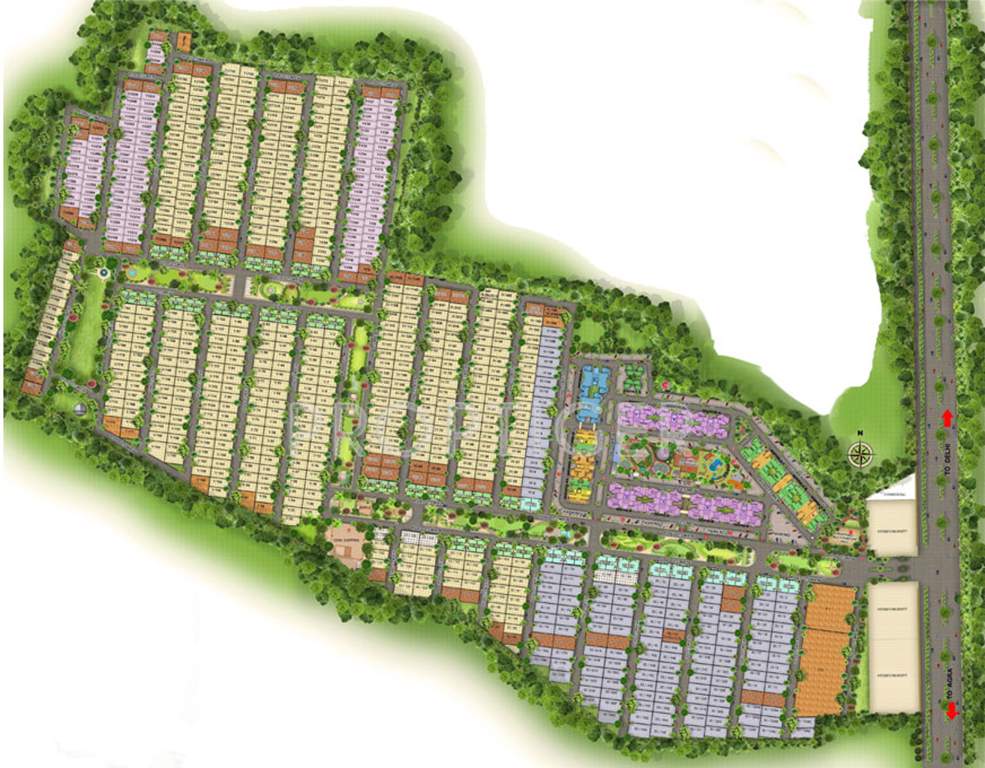  radha valley Images for Layout Plan of Shri Radha Valley