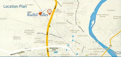 Images for Location Plan of Shri Radha Valley radha-valley Images for Location Plan of Shri Radha Valley