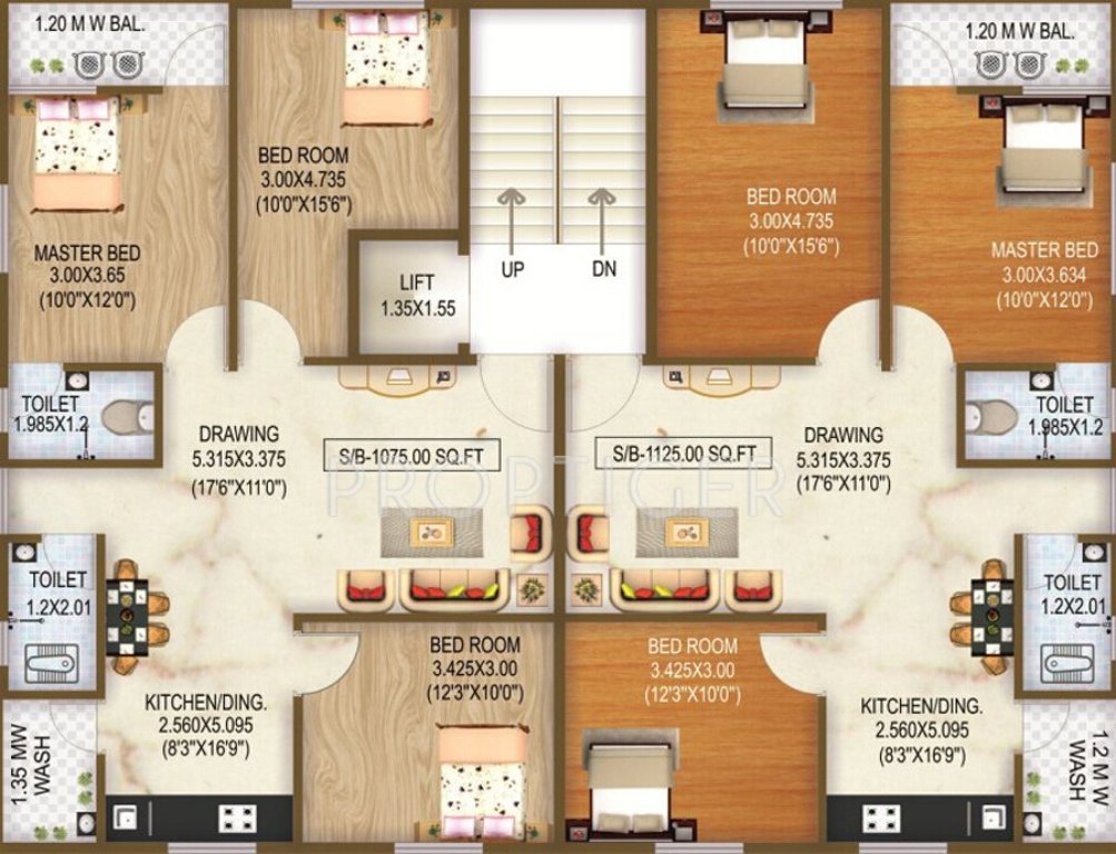 Images for Cluster Plan of Shree Siddheshwar Ganesh Apartment