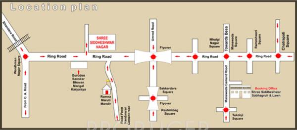 Images for Location Plan of Shree Siddheshwar Ganesh Apartment